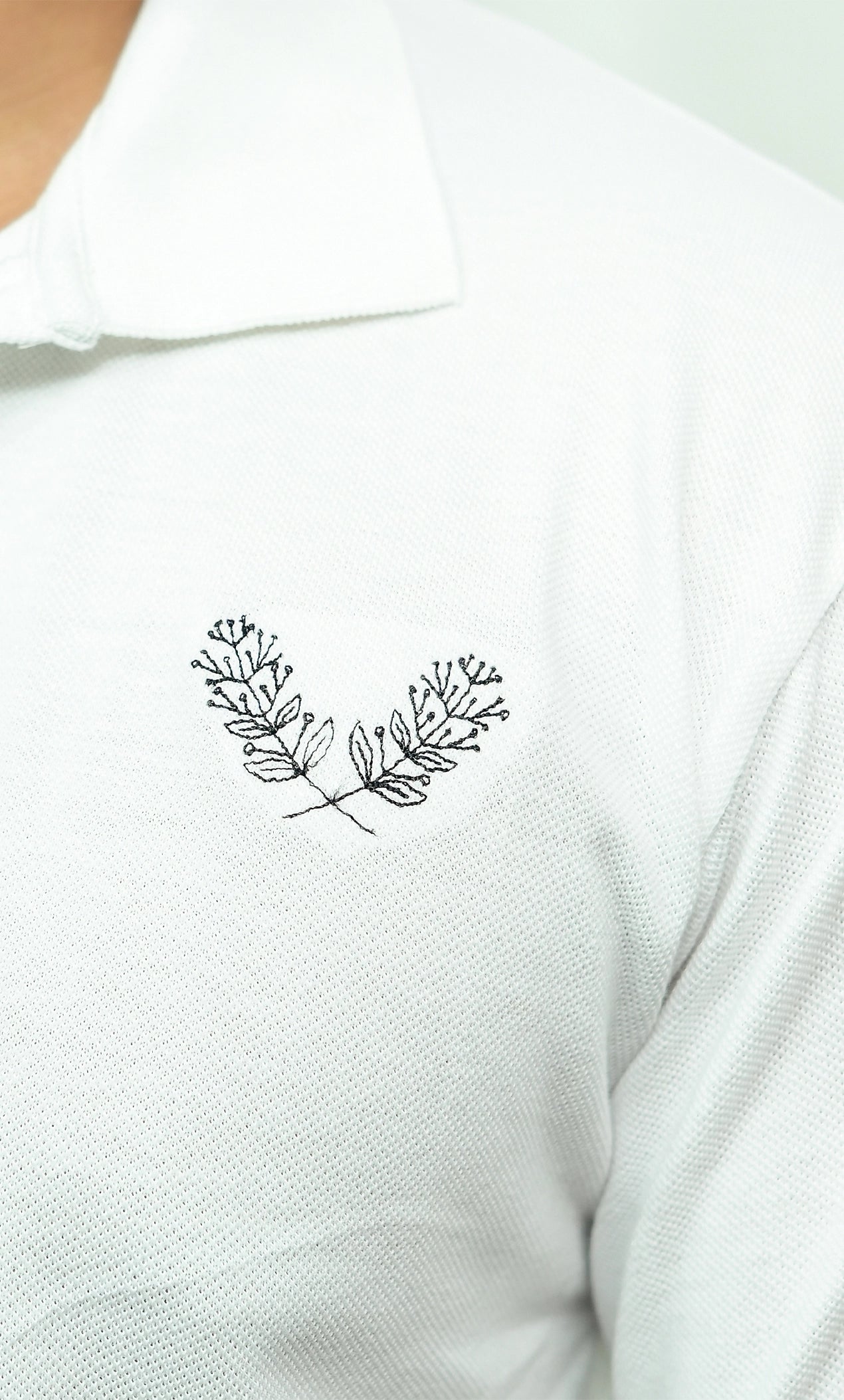 White V Color POLO SHIRT
