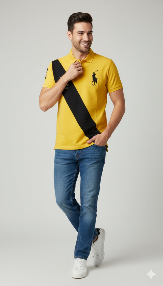 Ralph Lauren Black Strap logo