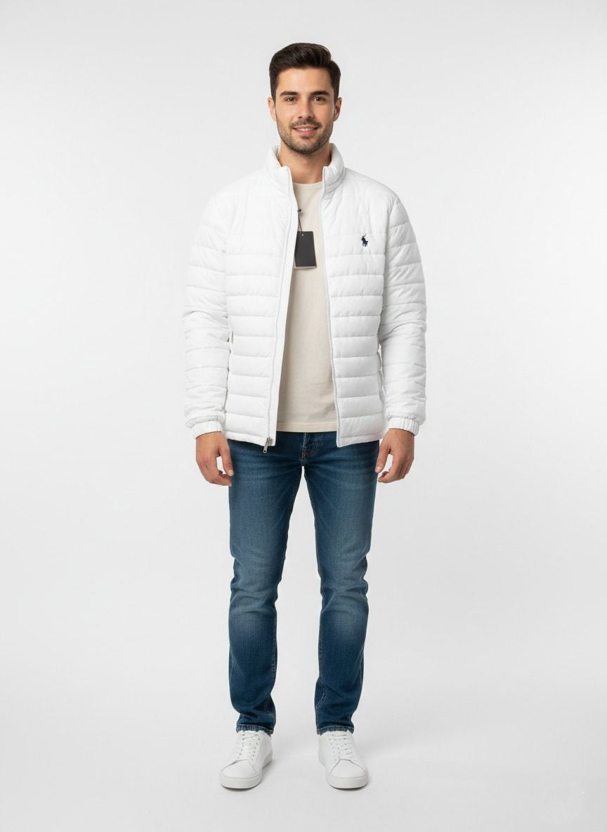 White Puffer Jacket