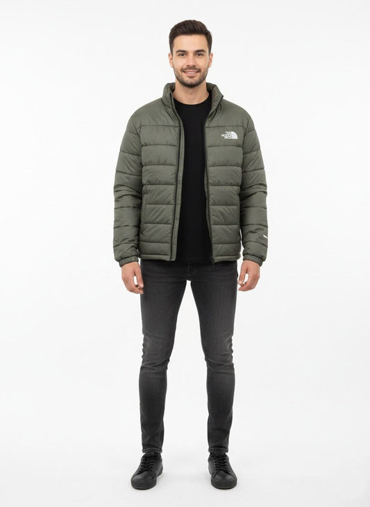 Olive Green Puffer Jacket