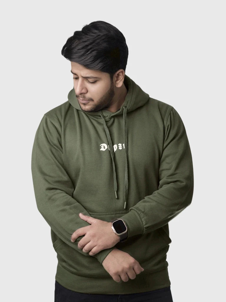 Olive Green Hoodie